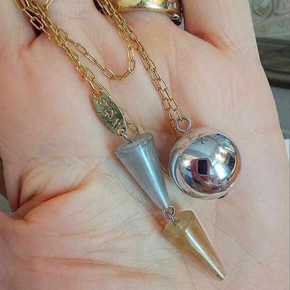 #Sabika Winter 2018 Long Twist 29" Long Necklace #NWOT - Picture 2 of 2